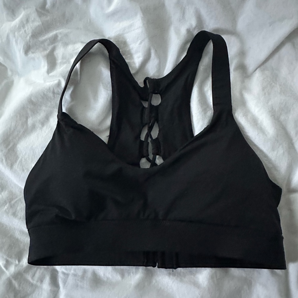 Black Women's Sports swim top
